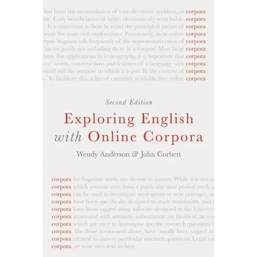 Exploring English with Online Corpora - Paperback