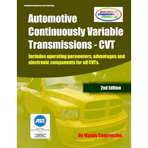 Automotive Continuously Variable Transmissions - CVT - Paperback