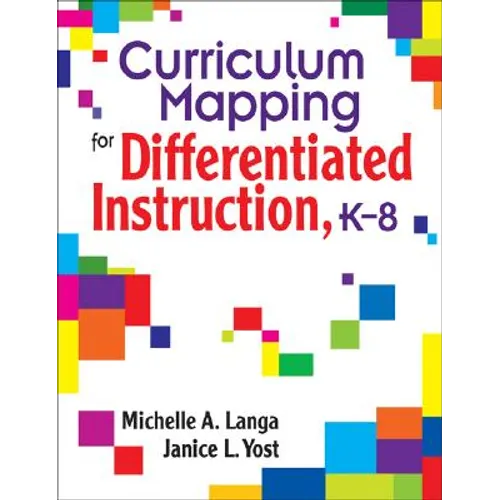 Curriculum Mapping for Differentiated Instruction, K-8 - Paperback
