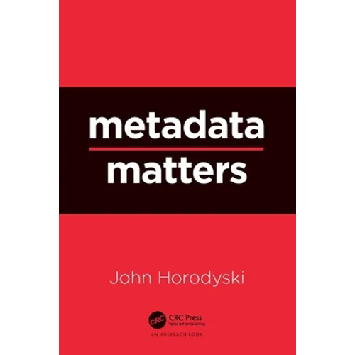 Metadata Matters - Paperback