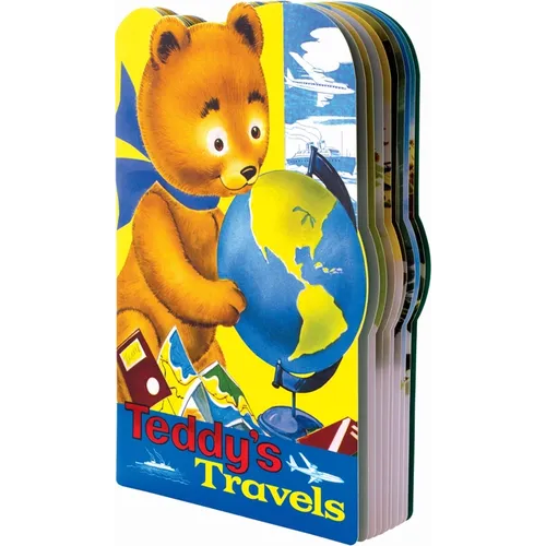 Teddy's Travels Shape Book - Paperback