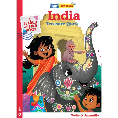 Tiny Travelers India Treasure Quest - Hardcover