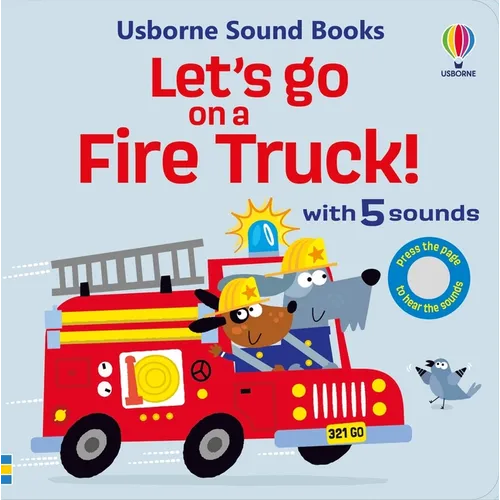 Let's Go on a Fire Truck - Board Book