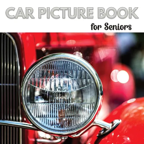 Car Picture Book for Seniors: Activity Book for Men with Dementia or Alzheimer's. Iconic cars from the 1950s,1960s, and 1970s. - Paperback
