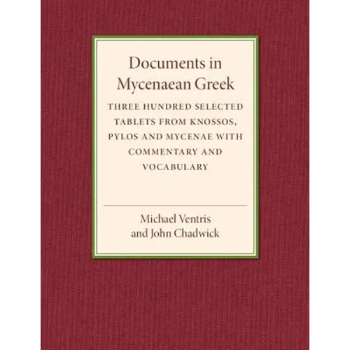 Documents in Mycenaean Greek - Paperback