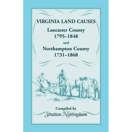 Virginia Land Causes - Paperback
