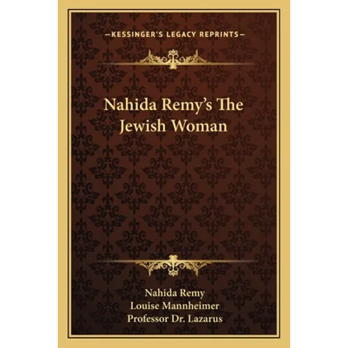 Nahida Remy's the Jewish Woman - Paperback
