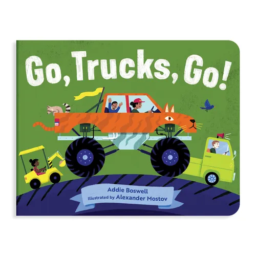 Go, Trucks, Go!: Truck Books for Toddlers 1-3 - Board Book
