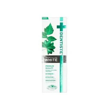 Dentiste Natural White Toothpaste for a Brighter Smile - 100g, Natural Ingredients, Whitening Properties
