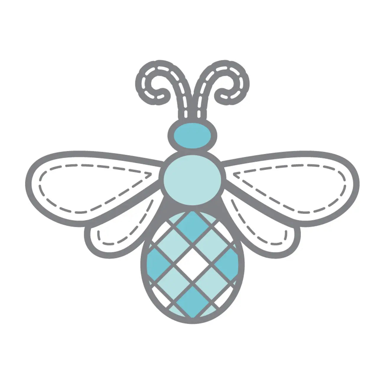Cottage Bee In My Bonnet Enamel Needle Minder