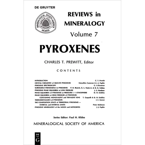 Pyroxenes - Paperback