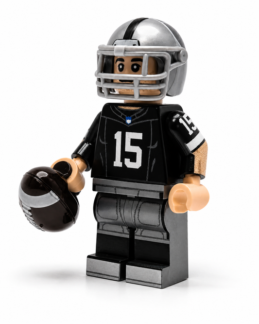 #15 QB Las Vegas Football Player Minifig