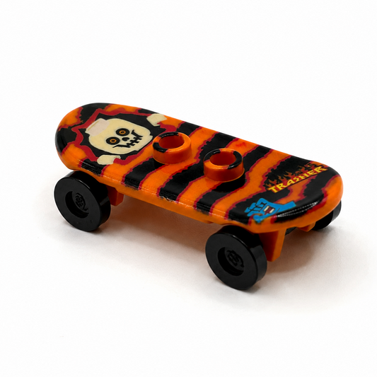 Thrasher Skateboard for Minifig