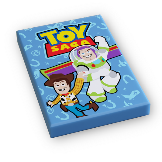 Toy Saga Movie Cover (2x3 Tile)