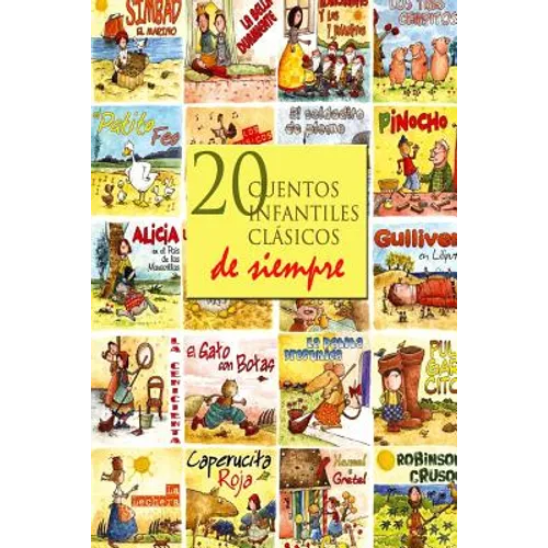 20 cuentos infantiles clásicos de siempre - Paperback