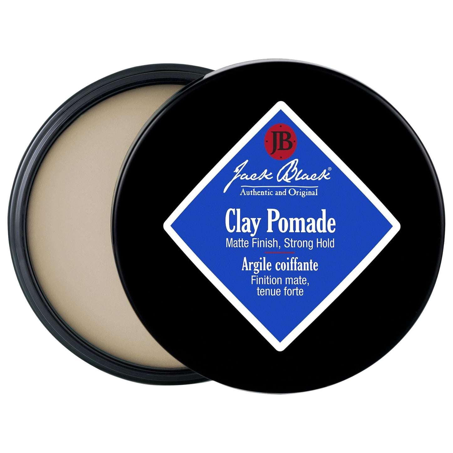 Pure Science Clay Pomade for Textured Hair Styling - Natural Hold, Matte Finish, Cruelty-Free