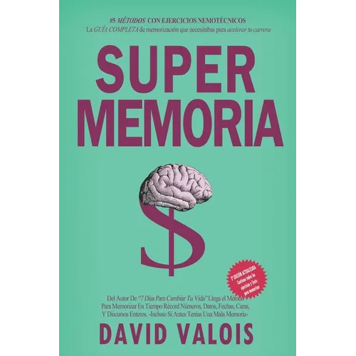 MÁXIMA MEMORIA. Cómo Mejorar Tu Memoria En Una Tarde - Paperback
