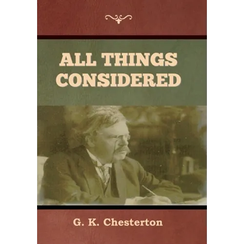 All Things Considered - Hardcover