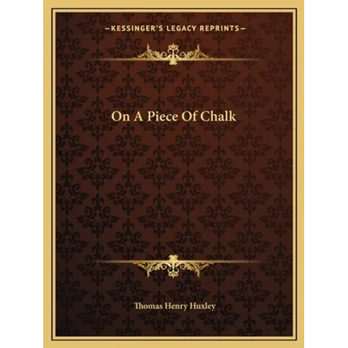 On a Piece of Chalk - Paperback