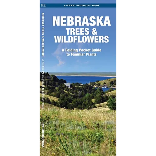 Nebraska Trees & Wildflowers: A Folding Pocket Guide to Familiar Plants - Paperback