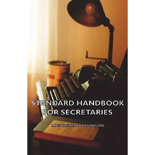 Standard Handbook For Secretaries - Paperback