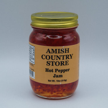 Hot Pepper Jam | Sweet Heat Jalapeño Spread | 18 oz