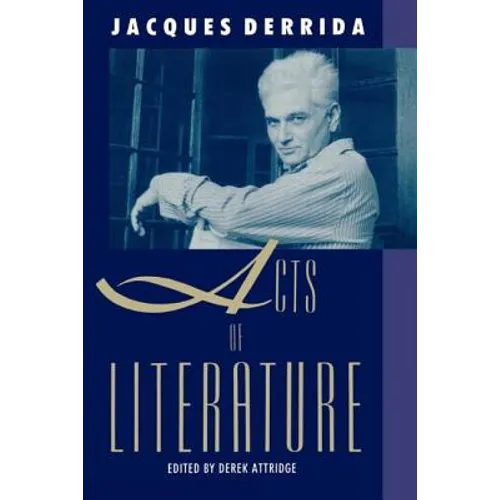 Acts of Literature - Paperback