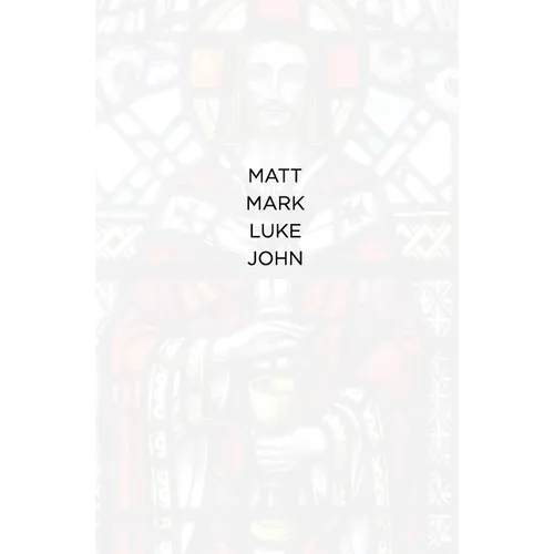 Matt Mark Luke John: The NIV books of Matthew, Mark, Luke and John - Paperback