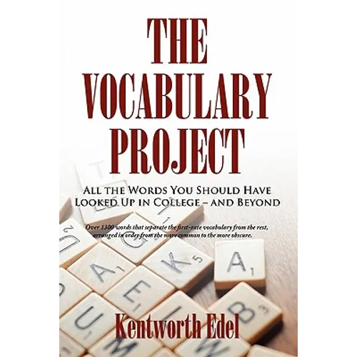 The Vocabulary Project - Paperback