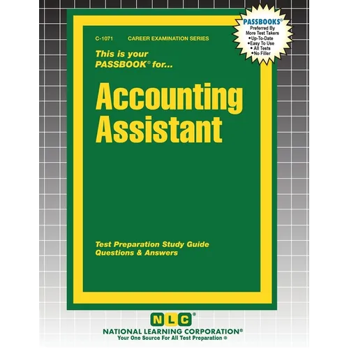 Accounting Assistant - Paperback