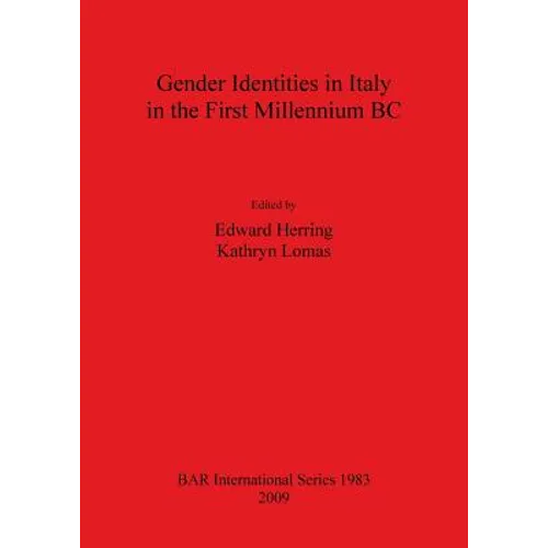 Gender Identities in Italy in the First Millenium BC - Paperback