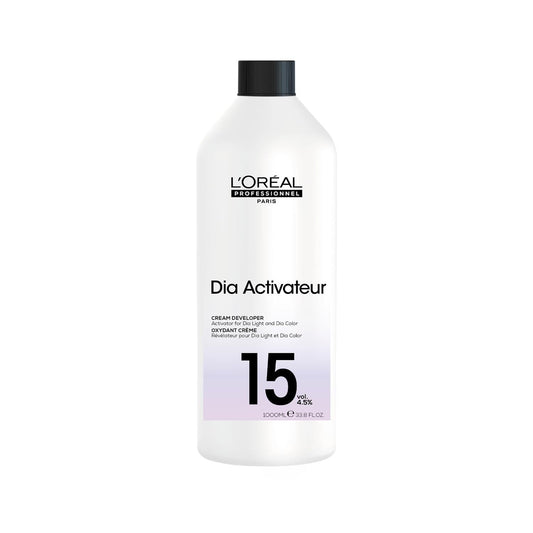 Loreal Professionnel Paris Dia Activator Oxidant Cream 15 Vol. (%4.5) 1000 ml Hair Dye Developer - Professional Hair Coloring Solution