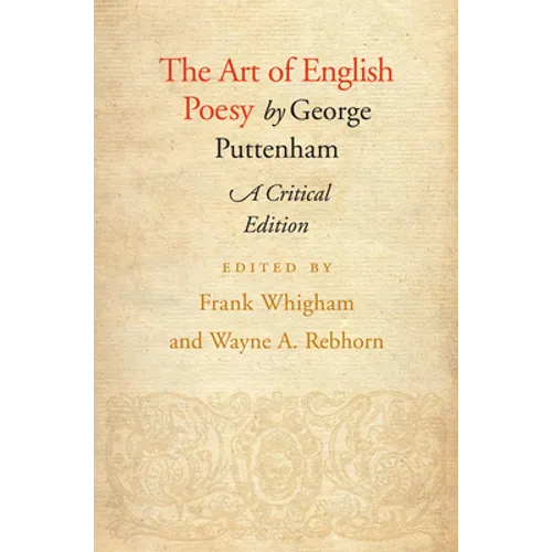The Art of English Poesy - Paperback