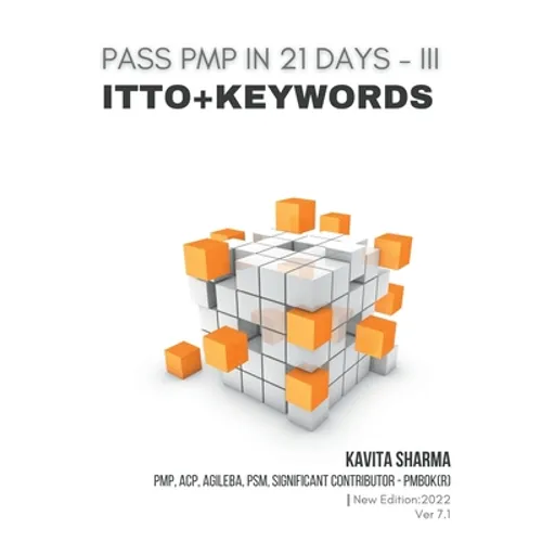 Pass Pmp in 21 Days III - Itto + Keywords - Paperback