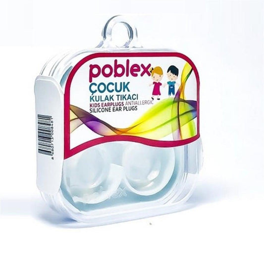 Poblex Kids Earplugs - Soft Silicone Ear Plugs for Children's Hearing Protection