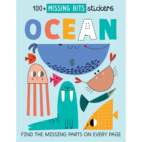 Ocean, Missing Bits Stickers - Paperback