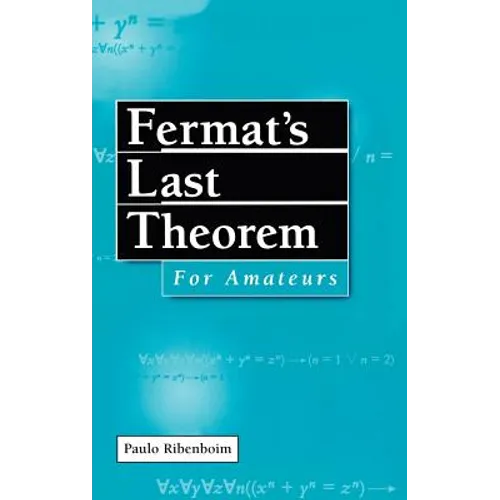 Fermat's Last Theorem for Amateurs - Hardcover