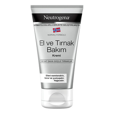 Neutrogena Hand and Nail Cream - Intense Moisturization, Non-Greasy, 2x Nail Strengthening