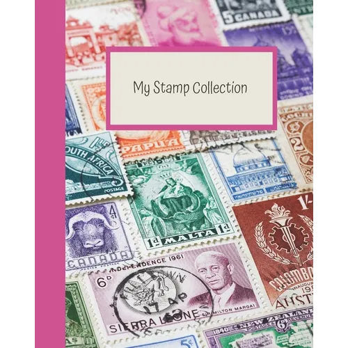 My Stamp Collection: Stamp Collecting Album for Kids - Paperback