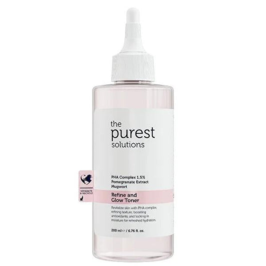 The Purest Solutions PHA Toner for Sensitive Skin - Gentle Exfoliant & Brightening Toner