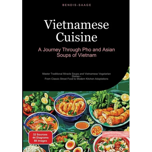 Vietnamese Cuisine: A Journey Through Pho and Asian Soups of Vietnam: Master Traditional Miracle Soups and Vietnamese Vegetarian Dishes - From Classic - Paperback
