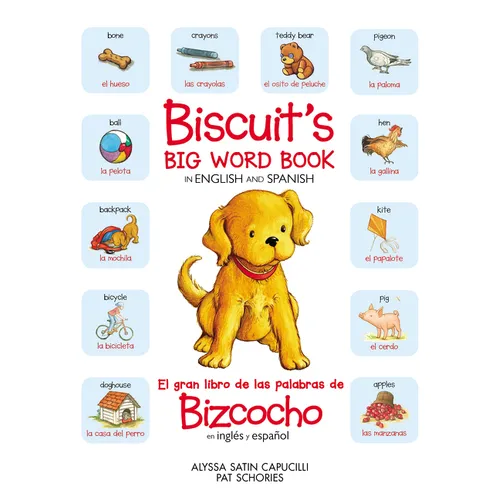 Biscuit's Big Word Book in English and Spanish: Bilingual English-Spanish - Hardcover