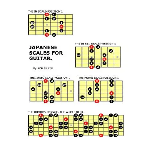 Japanese Scales for Guitar - Paperback