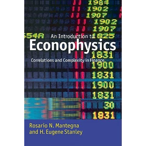 Introduction to Econophysics: Correlations and Complexity in Finance - Hardcover