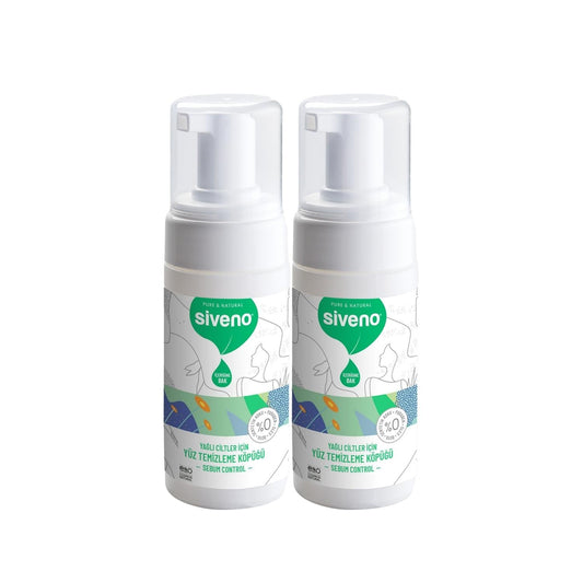 Siveno Natural Face Cleansing Foam - Gentle, Effective, and Organic Skincare for Healthy Skin