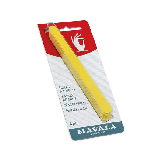 Mavala Professional Nail Files Set of 8 for Shaping & Smoothing - High-Quality Nail Care Tools