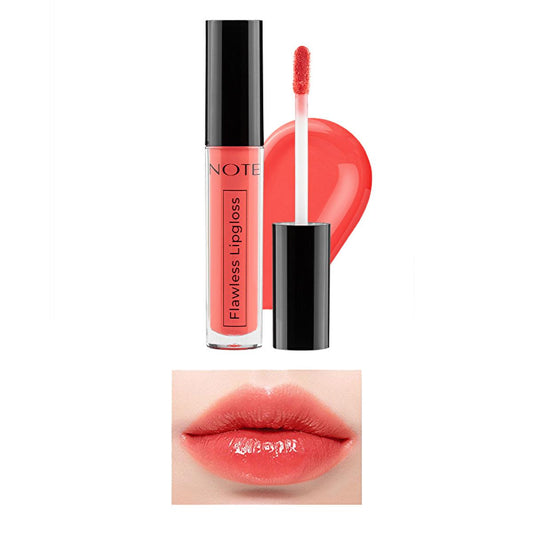 Note Flawless Lipgloss 06 - High Pigment, Non-Sticky, Precise Application Lip Gloss