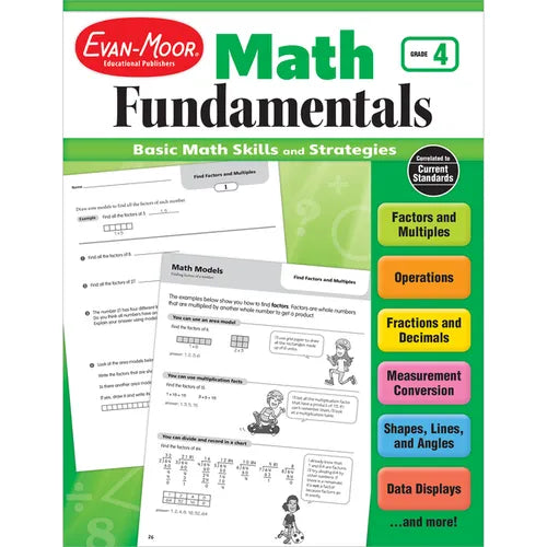 Math Fundamentals, Grade 4 Teacher Resource - Paperback