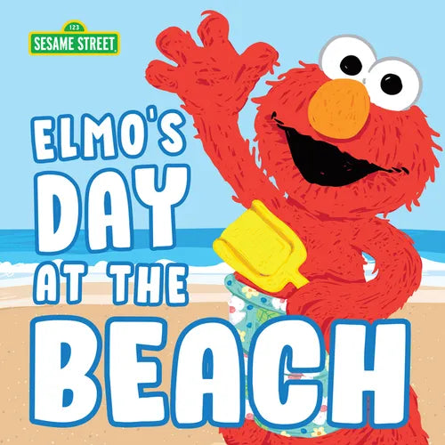 Elmo's Day at the Beach - Hardcover