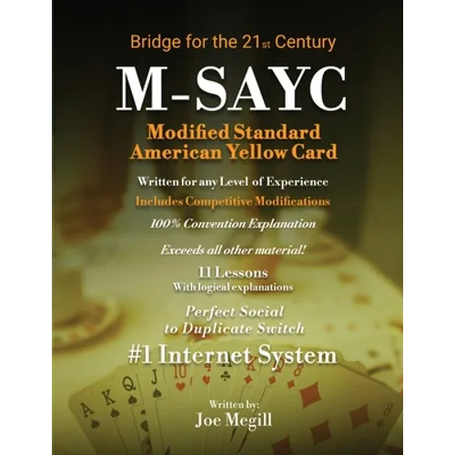 Modified Standard American Yellow Card - Paperback